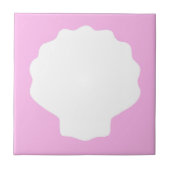 Roze Pearl Tegeltje (Voorkant)