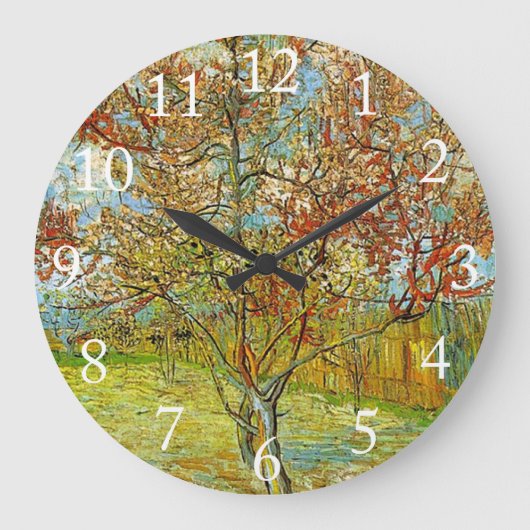 Roze pekelboom in Blossom Reminiscence of Mauve Grote Klok (Voorkant)