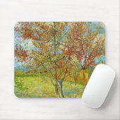 Roze pekelboom in Blossom Reminiscence of Mauve Muismat (Met muis)