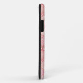 Roze, pekelvormig patroon Case-Mate iPhone case (Achterkant/rechts)