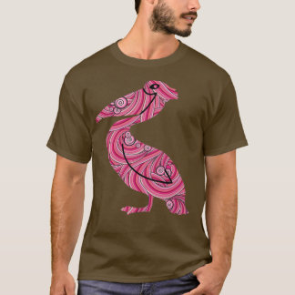 Roze Pelican T-shirt