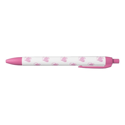Roze pen met hart (Bodem)