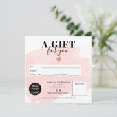 Roze penseelhoek logo Kiekencertificaat vierkant (Staand voorkant)