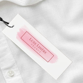 ROZE Penseelstreek Hang Labels Mini Visitekaartjes