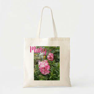 Roze Penstemon Bloem bloem Foto Boodschappentas Tote Bag