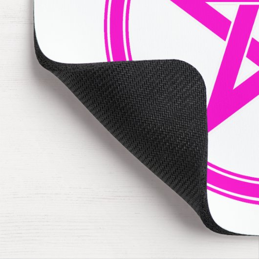 roze pentakel muismat (Hoek)