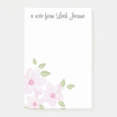  Roze Peonies Bouquet Post-it® Notes (Voorkant)