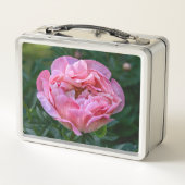 Roze Peony Flower, Canadese fotografie (Achterkant)