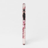 Roze Peony Hoesje-Mate iPhone Case iPhone Hoesje (Linkerkant)