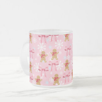 Roze peperkoek Kerst mok