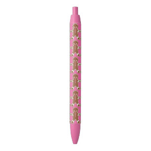 Roze peperkoekjongen pennen