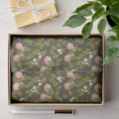Roze peren (donkerbruin) tissuepapier (Geschenk)