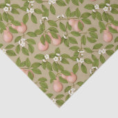 Roze peren (lichtbruin) tissuepapier (Detail)