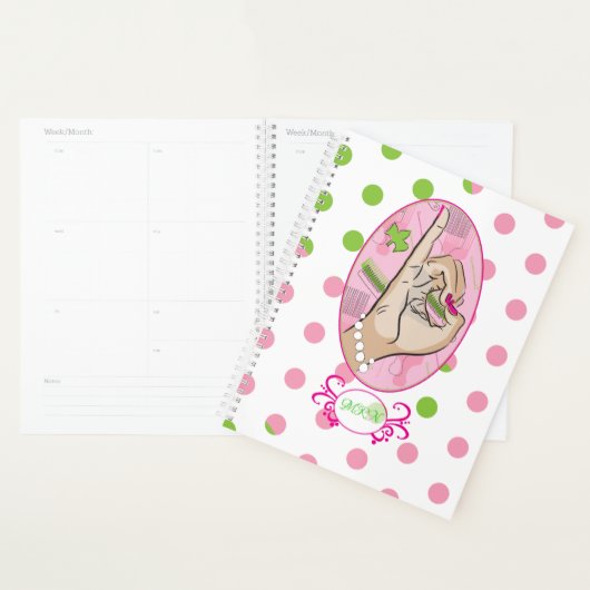 Roze perfect planner (Display)