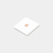 Roze perforatievruchten post-it® notes (Schuin)