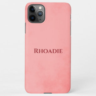  roze perkament iPhone 11Pro max hoesje
