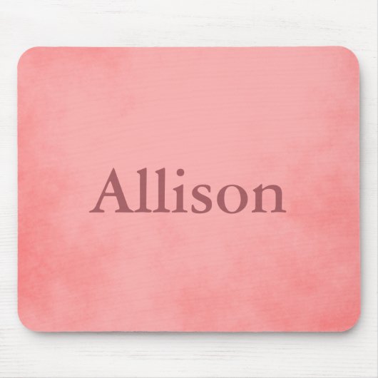 roze  perkament muismat (Voorkant)