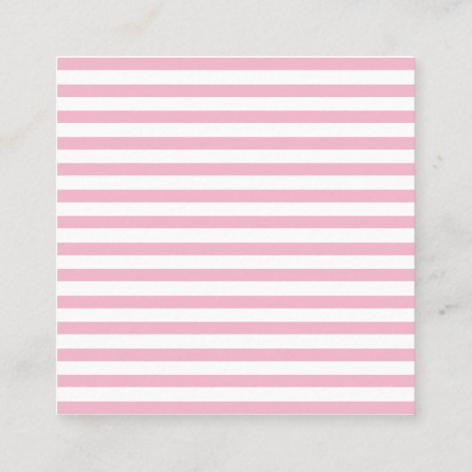 Roze perskoeken - Aangepaste Visitekaartjes voor b (Achterkant)