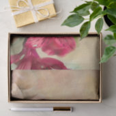 Roze Peruaanse gelilie met stenen Tissuepapier (Geschenk)