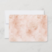 Roze Perzik Abstract RSVP (Achterkant)