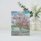 Roze perzikbomen Vincent van Gogh Briefkaart (Staand voorkant)