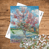 Roze perzikbomen Vincent van Gogh Briefkaart