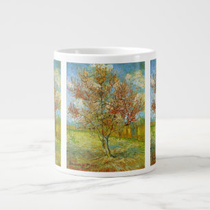 Roze Perzikboom in Bloei door Vincent van Gogh Grote Koffiekop