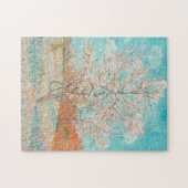 Roze Perzikboom, Vincent van Gogh Legpuzzel (Horizontaal)