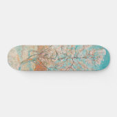 Roze Perzikboom, Vincent van Gogh Persoonlijk Skateboard (Horizontaal)