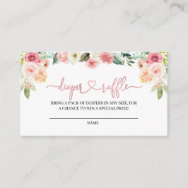 Roze & Perzikflesje - Luierafdichtingskaart Informatiekaartje