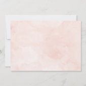 Roze & Perzikflora Hartelijk dank voor uw kaart (Achterkant)