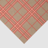 Roze, Perzikkleurig en bruin Tissuepapier (Detail)