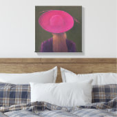 Roze Pet 2014 Canvas Afdruk (Insitu (Slaapkamer))