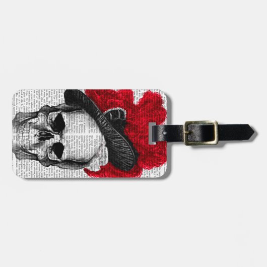 Roze Pet Bagagelabel (Voorkant horizontaal)