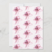 Roze Pet Derby Vrijgezellenfeest Kaart (Achterkant)