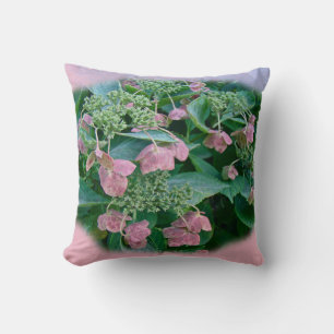 Roze Pet Hydrangea Blossom - Kussens