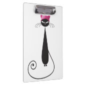 Roze Pet Kitty Cat Klembord (Rechts)