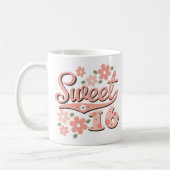 roze petal Sweet 16 Mok (Links)