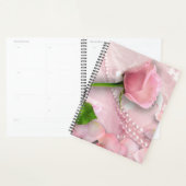 Roze, petalen en parels planner (Display)