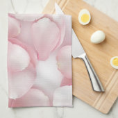 Roze Petals Kitchen Towel Theedoek (Quarter Fold)