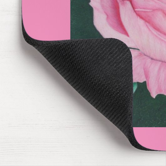 Roze Petals Mousepad Muismat (Hoek)