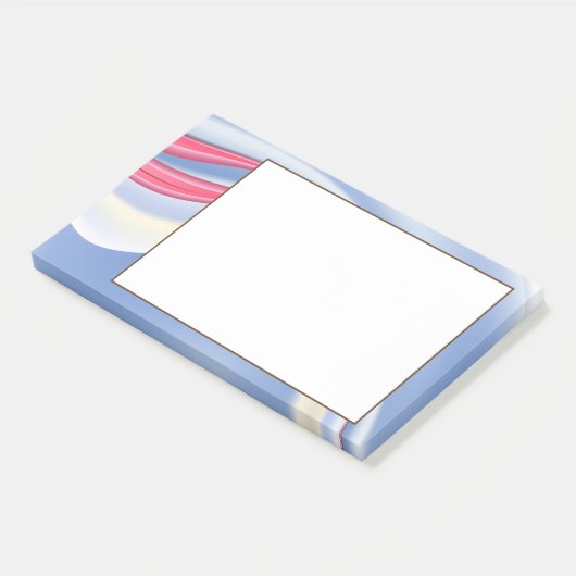 Roze Petals Post-it® Notes (Schuin)