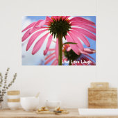 Roze petals poster (Keuken)