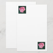 Roze petals Stationery Briefpapier (Voorkant / Achterkant)