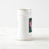 Roze Petals Stein Bierpul (Center)