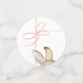 Roze Peter het Konijn Beatrix Meisje Baby shower Confetti (Kleine voorkant)