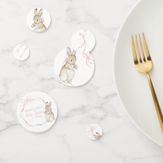 Roze Peter het Konijn Beatrix Meisje Baby shower Confetti (Groep)