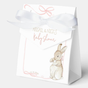Roze Peter het Konijn Beatrix Potter Baby shower Bedankdoosjes