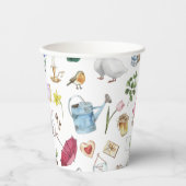 Roze Peter het Konijn Papieren Bekers (Voorkant)