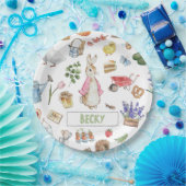 Roze Peter het Konijn Papieren Bordje (Feest)